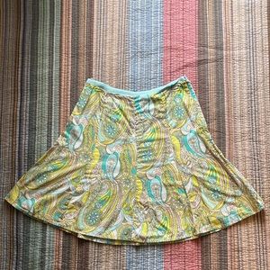 EUC Gap paisley size 4 skirt